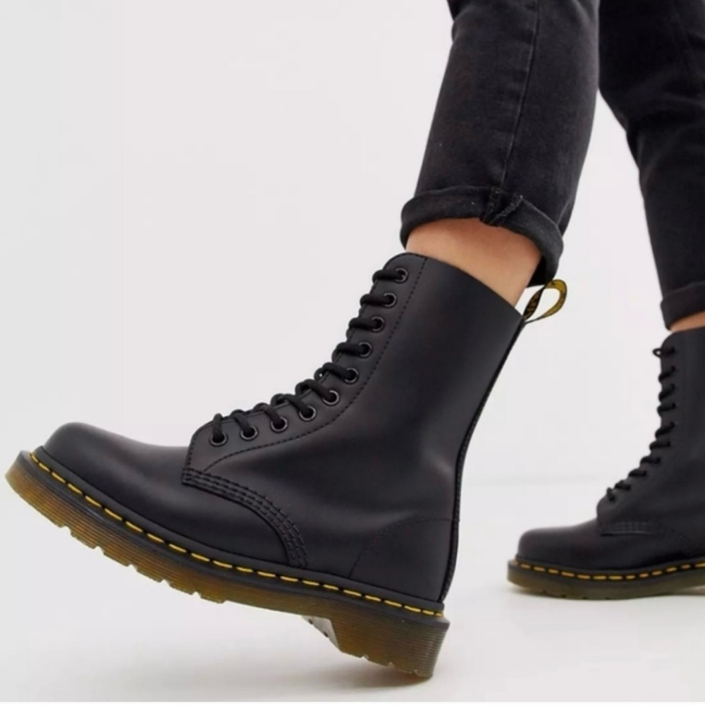 Dr. Martens Vegan 1490 Felix Mid Calf Boots
